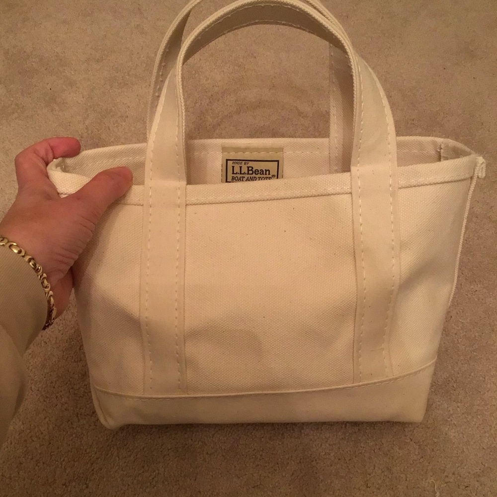 L.L. Bean Classic Packable Boat & Tote Mini Bag - Picture 3 of 6